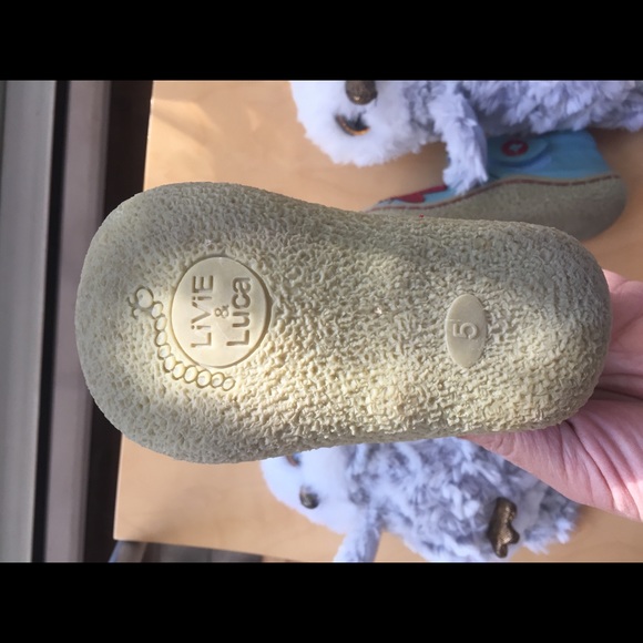 Size 5 Livie & Luca Pio Pio *robins egg blue* rare - Picture 7 of 8